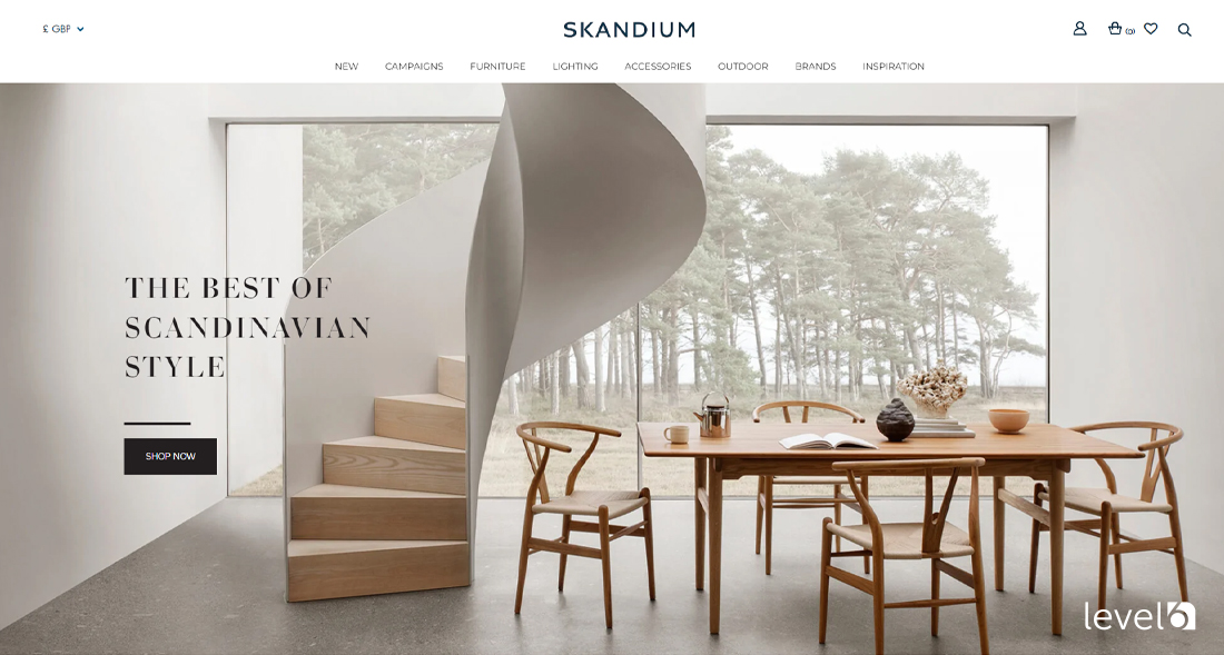Skandium Brand Website